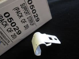 20 Integra metal regular support stirrups - Curtain track brackets code 05029