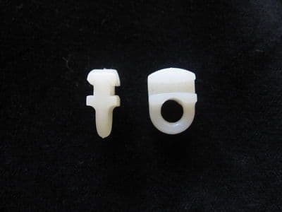20 SILENT GLISS CURTAIN TRACK GLIDERS For CARAVANS CAMPERVANS MOTORHOME VW