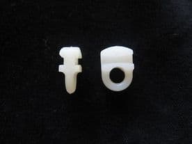 20 SILENT GLISS CURTAIN TRACK GLIDERS For CARAVANS CAMPERVANS MOTORHOME VW