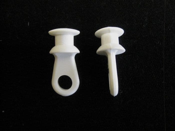 20 Swish Furniglyde furniglide Gliders for top fix curtain track rail - Caravan part