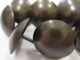 250 Large Antique on brass upholstery nails 19mm L19 NON RUST Heico nail studs