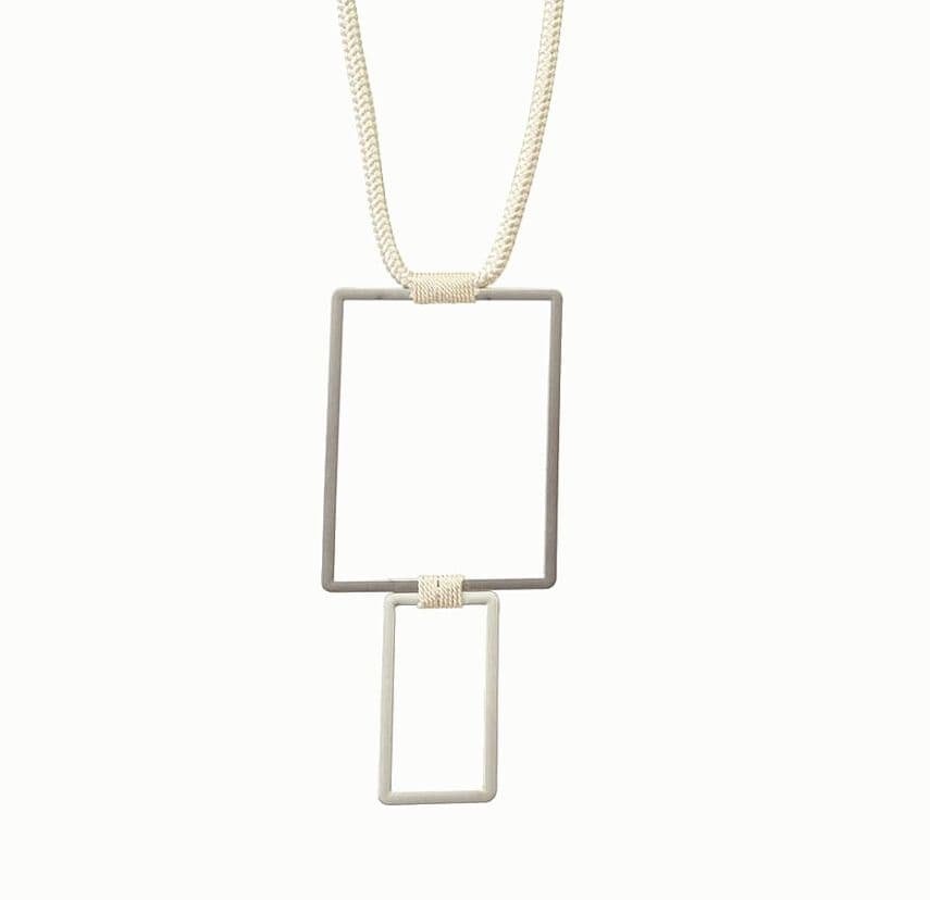 The1975 The 1975 Silver Necklace The 1975 Box Necklace