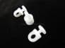 30 Uni glider Styleline slimline Air track curtain track gliders runners hooks