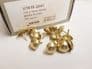 50 Brass plated 16mm upholstery nails large tacks Heico H16 furniture studs