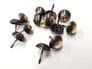 50 Bronze Renaissance 16mm upholstery nails large tacks Heico furniture studs