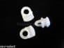 50 SILENT GLISS CURTAIN TRACK GLIDERS For CARAVANS CAMPERVANS MOTORHOME VW