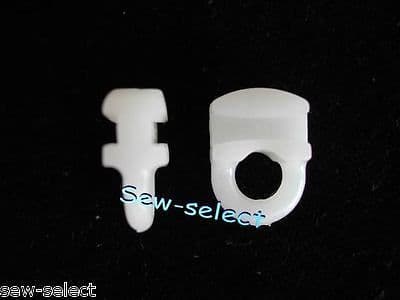 50 SILENT GLISS CURTAIN TRACK GLIDERS For CARAVANS CAMPERVANS MOTORHOME VW