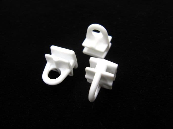 500 Ceiling Curtain Track Gliders Pole Runners Drape Rail Tape Hooks BULK BOX