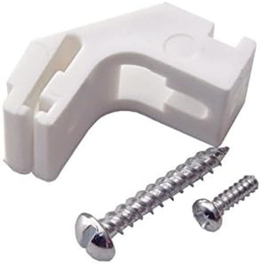 5x Harrison Drape White Drape Curtain Track Brackets GENUINE RETAIL ...