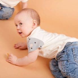 Baby Top T Shirt Short Sleeve UNISEX Vest Stay Dry Bamboo Fabric DribbleDry