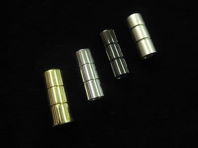 Barrel cord pull Solid metal curtain blind cord weight in 4 colours & pack sizes