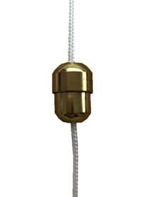 BRASS CORD CONNECTOR Roman Blind Light pull joiner