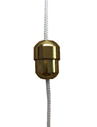 BRASS CORD CONNECTOR Roman Blind Light pull joiner