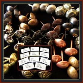 Bulk Trade Box of 1000 Upholstery Nails by Heico 1660 Furniture Studs Nails Pins