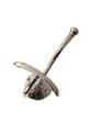 Chrome Hat & Coat Hook Large 12.5cm Best Quality Brassware Jacket Rack Hanger