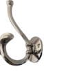 Chrome Hat & Coat Hook Large 12.5cm Best Quality Brassware Jacket Rack Hanger