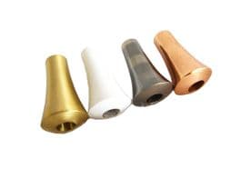 Contemporary cord pull Modern heavy metal light blind string end 4cm x 2.2cm