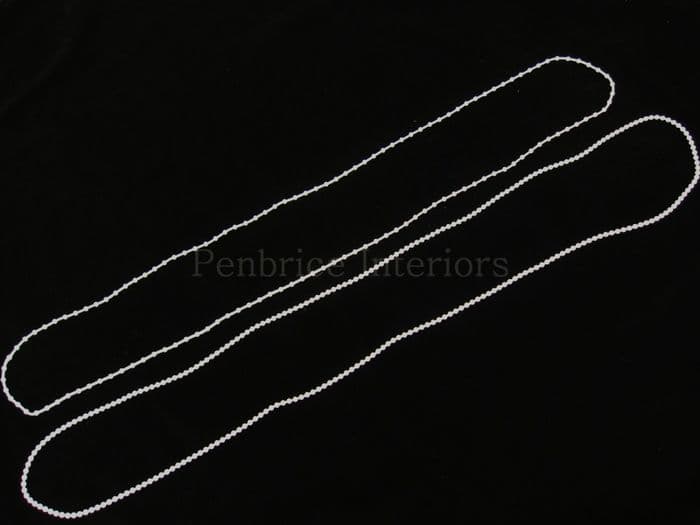 Continuous looped beaded roller blind chain Endless loop bead control