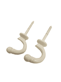 Curtain tassel hooks Cream Grey Dark Grey Ball Cup Hook 3.5cm + 3cm long thread