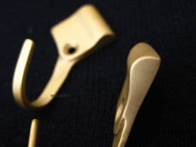 Curtain tassel tieback hooks Metal wall hook Per pair