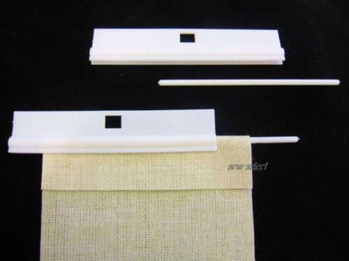 DIY Vertical blind slat hangers holder clips 127mm slat