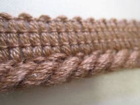 Flanged cord trimming fabric piping trim curtain