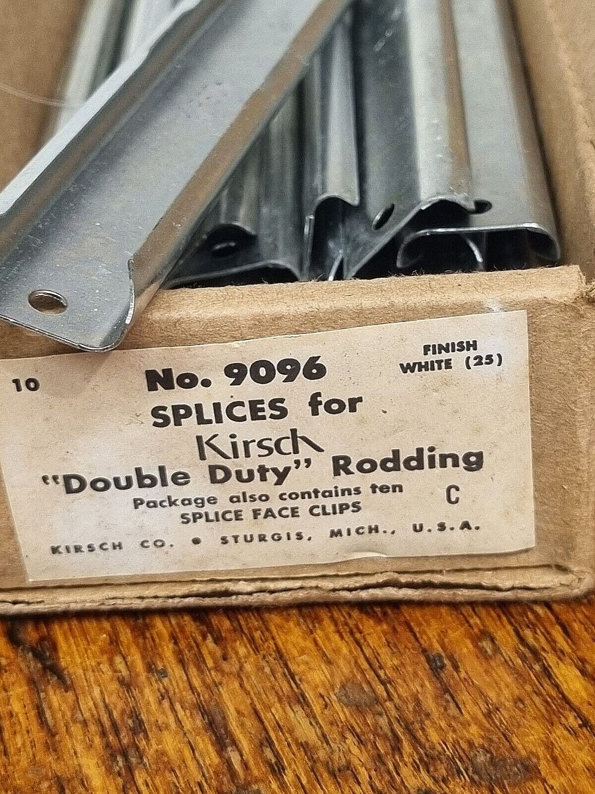 Splices Drapery integra Double Duty Kirsh Centre Curtain Track Splice Joiner Joining Piece