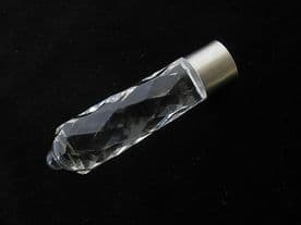 Light cord pull blind acorn Glass effect acrylic satin nickel steel cord weight