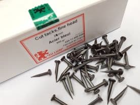 LION Upholstery tacks 20mm 500 approx blue steel improved 500g Box of nails