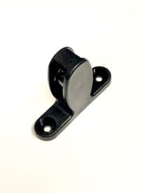 Louvolite Black Roller Blind Chain Guide Child Cord Safety Device 6.5cm