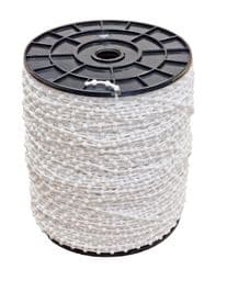 Roller Blind Ball Chain White 250 Metre Reel - #10 - 4.50mm dia 12mm Pitch Roman