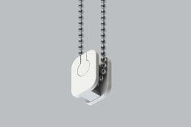 Silent Gliss Cord Chain Tidy Guide White PVC Cord Retainer Single 3.8cm