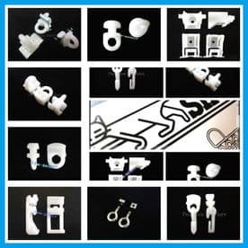Silent Gliss Curtain Track Spares Gliders Brackets Hooks Roman Blind Rail Parts