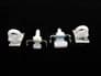 Silent Gliss Curtain Track Twist & Turn End Stops Part 3070 Small & 6065 Large