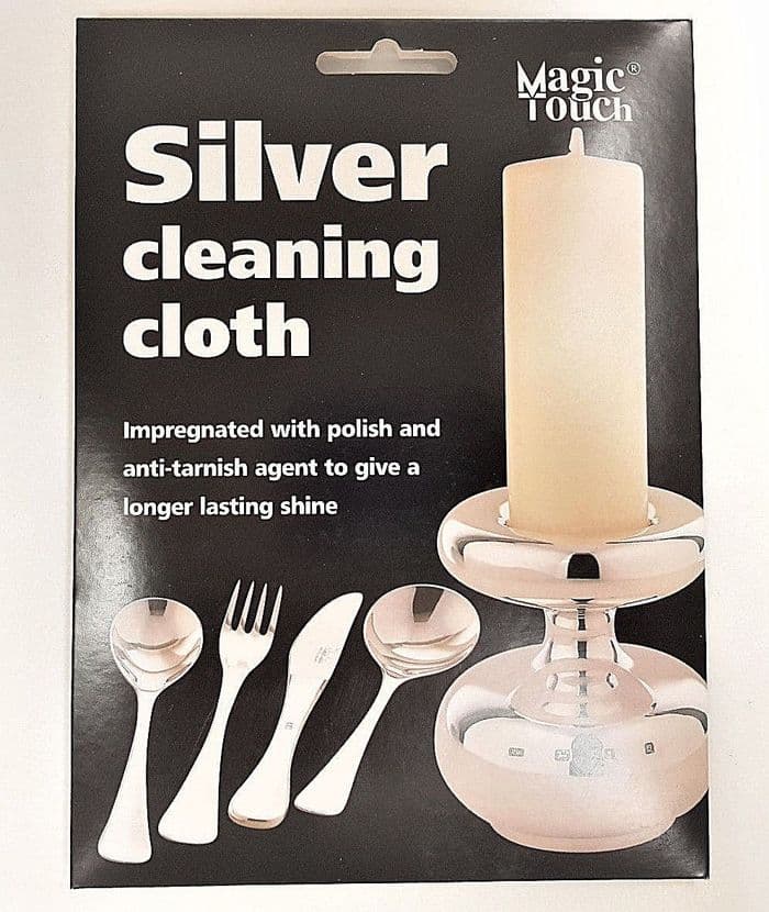 Silver Cleaning Cloth Specialist Impregnated Metal Polish Care Shine Buff Cloth