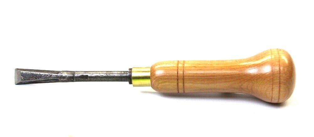 Straight Upholstery Ripping Chisel with London Handle Upholsterers Tack ...