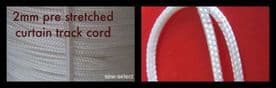 Swish curtain track cord Polyester 2mm Superluxe STRONG