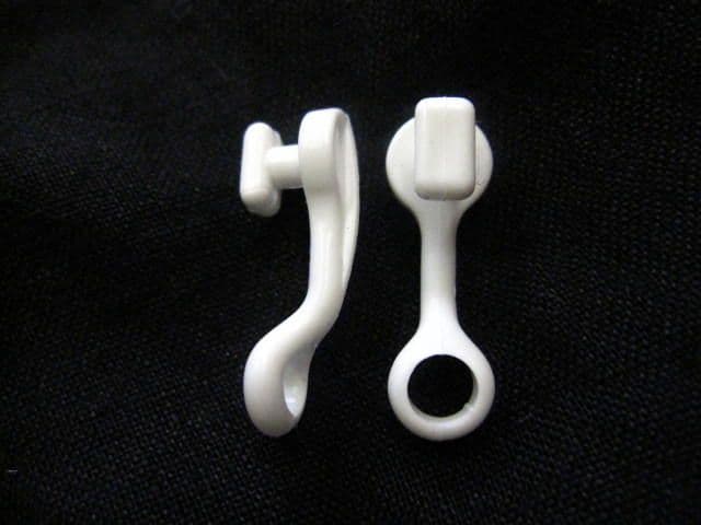 Sologlyde Extra Curtain Track Hook Gliders White Curtain Rail Track Gliders Hooks To Fit Drape Nylon Loop Clip Hooks Rail Track Runners & Loop For