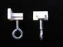 SWISH FURNIGLYDE CURTAIN TRACK END STOPS x2 Caravan motorhome parts end hook eye