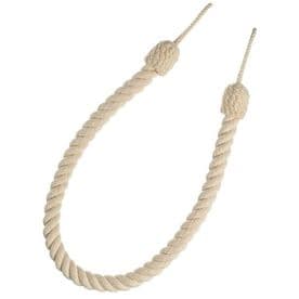 Swish Java Cotton Rope Curtain Tie Back - Natural - 74cm - per single rope