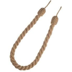 Swish Java Jute Rope Curtain Tie Back 75cm - per single rope Strong tough cord