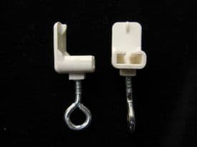 SWISH Nylonglyde nylon glyde CURTAIN TRACK END STOPS x2