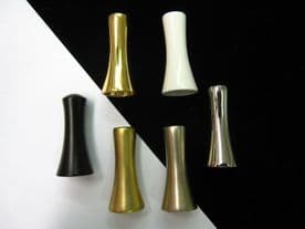 Trumpet light or Roman blind cord pull metal weight