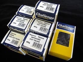Upholstery tacks Challenge 500g buk lot box of bayonet improved craft nails pins