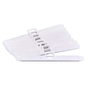Vertical blind replacement slat hanger clips - Double hole type - UV Stabilised