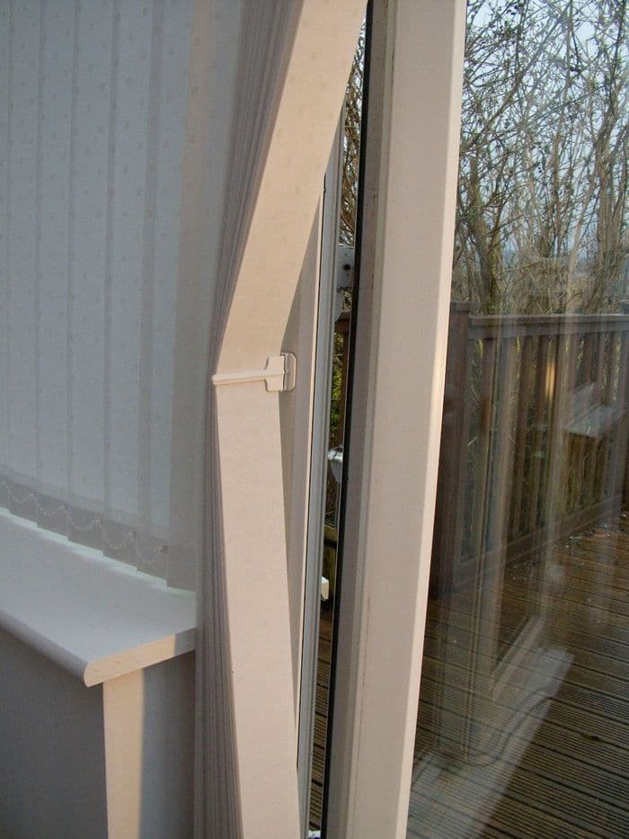 Vertical Blind Slat Holdback Arm Louvretie Hold Back - Keeps slats neat to side