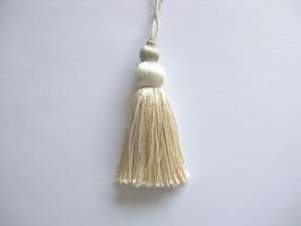 Wemyss Ioko key / cushion tassel - Decorative sewing trimming trim - Cream