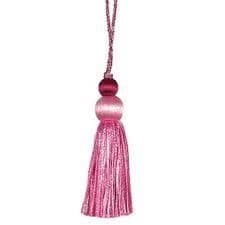 Wemyss Ioko key / cushion tassel - Decorative sewing trimming trim - Pink