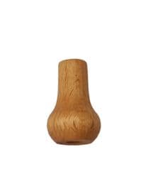 Wooden Cord Pull End 3.5cm Bell Bottom Wood light Blind Cord Weight