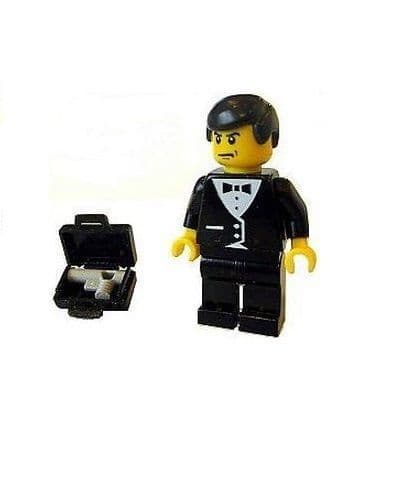 007 James Bond & Spy Case - Custom Designed Minifigure